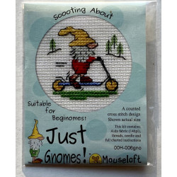 Skuuttaamassa-ristipistokortti 00H-006gno