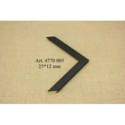 Musta 20x20 cm taulunkehys