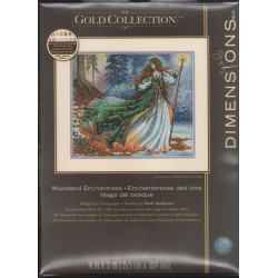 Metsän lumoojatar -ristipistotyö 35173