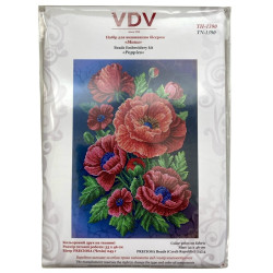 Unikot-helmikirjontatyö TN-1390