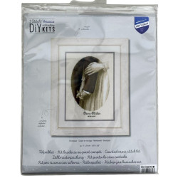 Morsian ja sulhanen -ristipistotyö PN-0156475