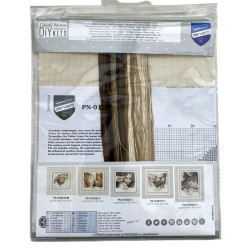 Morsian ja sulhanen -ristipistotyö PN-0156475