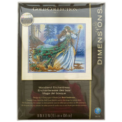 Metsän lumoojatar -ristipistotyö 35173