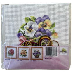 Orvokit maljakossa -ristipistotaulu 7591