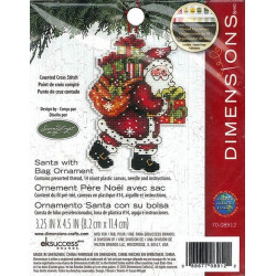 Joulupukki-ristipistokoriste 70-08912