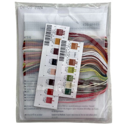 Joulupukki-ristipistokoriste 70-08912