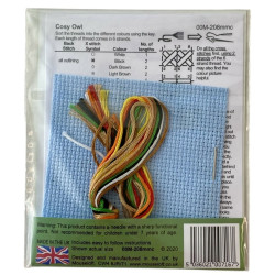 Joulupöllö-joulukortti 00M-208mmc