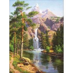 Vesiputous-timanttimaalaus DP5009