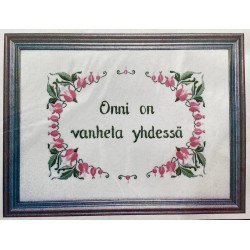Onni on vanheta yhdessä -huoneentaulu H-029
