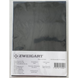 AIDA 16/50x50 cm -kirjontakangas musta