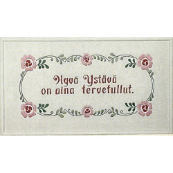 Hyvä ystävä -huoneentaulu