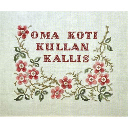 Oma koti...-huoneentaulu
