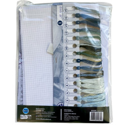 Ajatukseni ja heijastukseni -ristipistotyö M1049