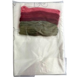 Jasmiini-kirjottava liina 90x90 cm L-091/B