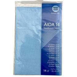 AIDA14 -kirjontakangas vaaleansininen 503