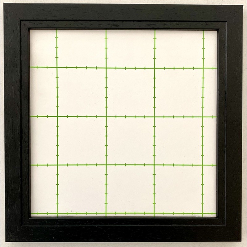 Musta 20x20 cm taulunkehys