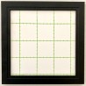 Musta 20x20 cm taulunkehys