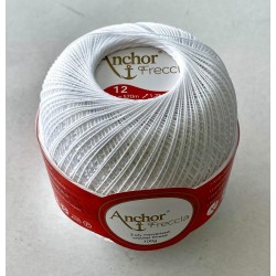 FRECCIA 12 -virkkauslanka 100 g valkoinen
