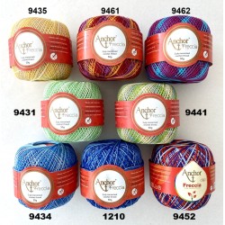 FRECCIA 12 MULTICOLOR virkkauslangat