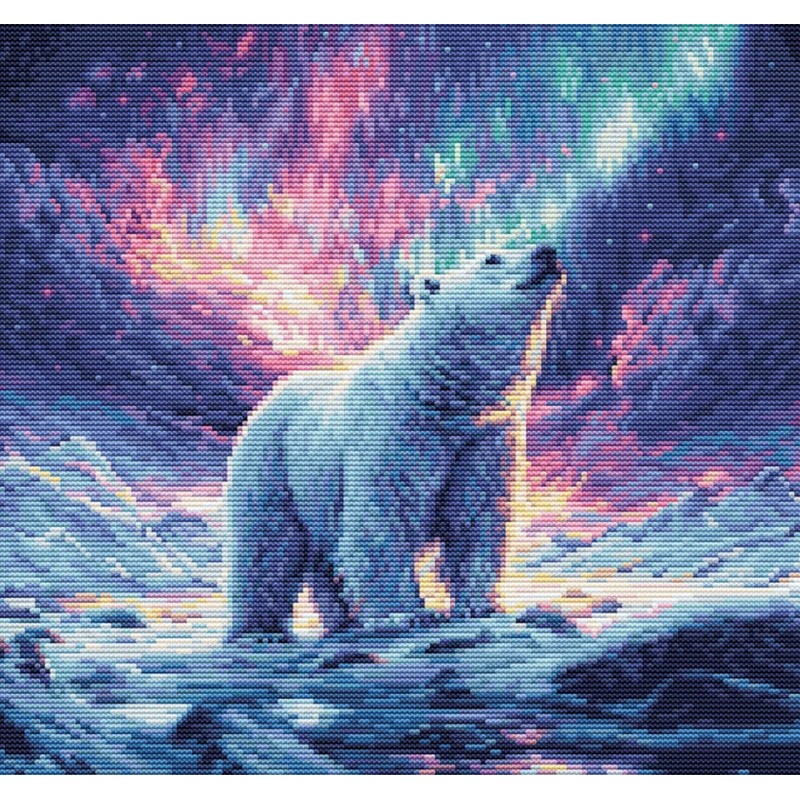 Revontulet-ristipistotyö B712