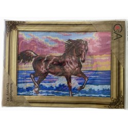 Hevonen rannalla -kanavatyö 6031K