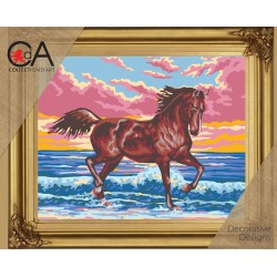 Hevonen rannalla -kanavatyö 6031K