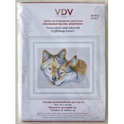 Elinikäinen rakkaus -ristipistotyö M-0842