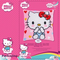 Hello Kitty suukko -ristipistotyyny PN-0205078