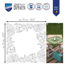 Valkoiset kukat -kirjottava liina PN-0222578