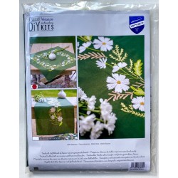 Valkoiset kukat -kirjottava liina PN-0222578