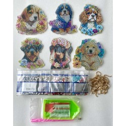 Koirat-timanttimaalausavaimenperät YSK172