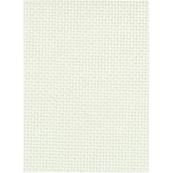 10 lankaa/cm valkoinen kirjontakangaspala