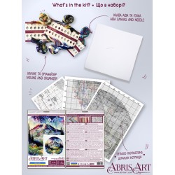 Maailman huipulla -ristipistotyö AH-189