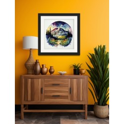 Maailman huipulla -ristipistotyö AH-189