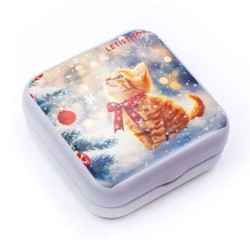 Merry Meow -metallinen säilytysrasia