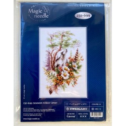 Kesäinen metsä -ristipistotyö 250-699