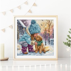 Parhaat ystävät -ristipistotyö L9925