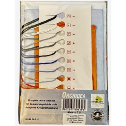 Häävaatteet-ristipistokortti 6271