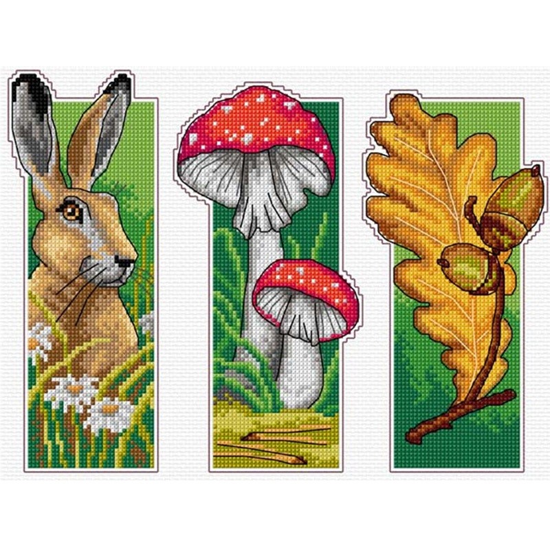 Metsä-kirjanmerkit 3 kpl 8716