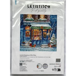 Joululahjakauppa -ristipistotyö L8109