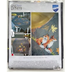 Ketut syksyllä -ristipistokaitaliina PN-0198567