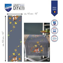 Ketut syksyllä -ristipistokaitaliina PN-0198567