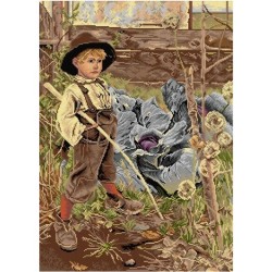 Poika tutkimusmatkalla -kanavatyö 3243R