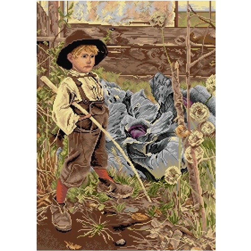 Poika tutkimusmatkalla -kanavatyö 3243R