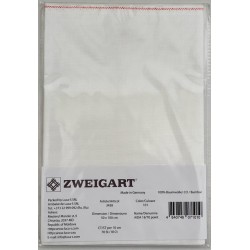 AIDA 18/50x100 cm -kirjontakangas luonnonvalkoinen