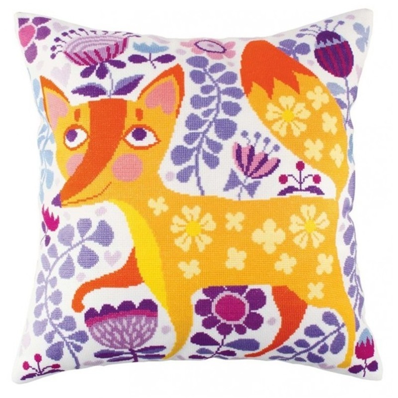 Kettukauneutta-ristipistotyyny CU009