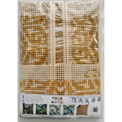 Keltainen geometria -ristipistotyyny PN-0166924