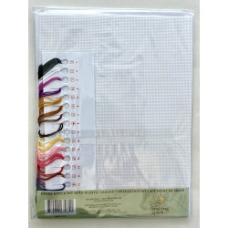 Kukat-ristipistokoristeet 124CS