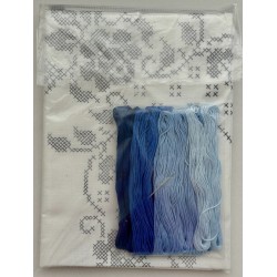 Ruusutarha-ristipistoliina 100x100 cm L-001