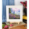 Sumuinen aamu -ristipistotyö HB-976